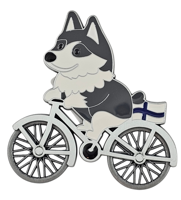 Metalli polkupyörämagneetti husky RM1