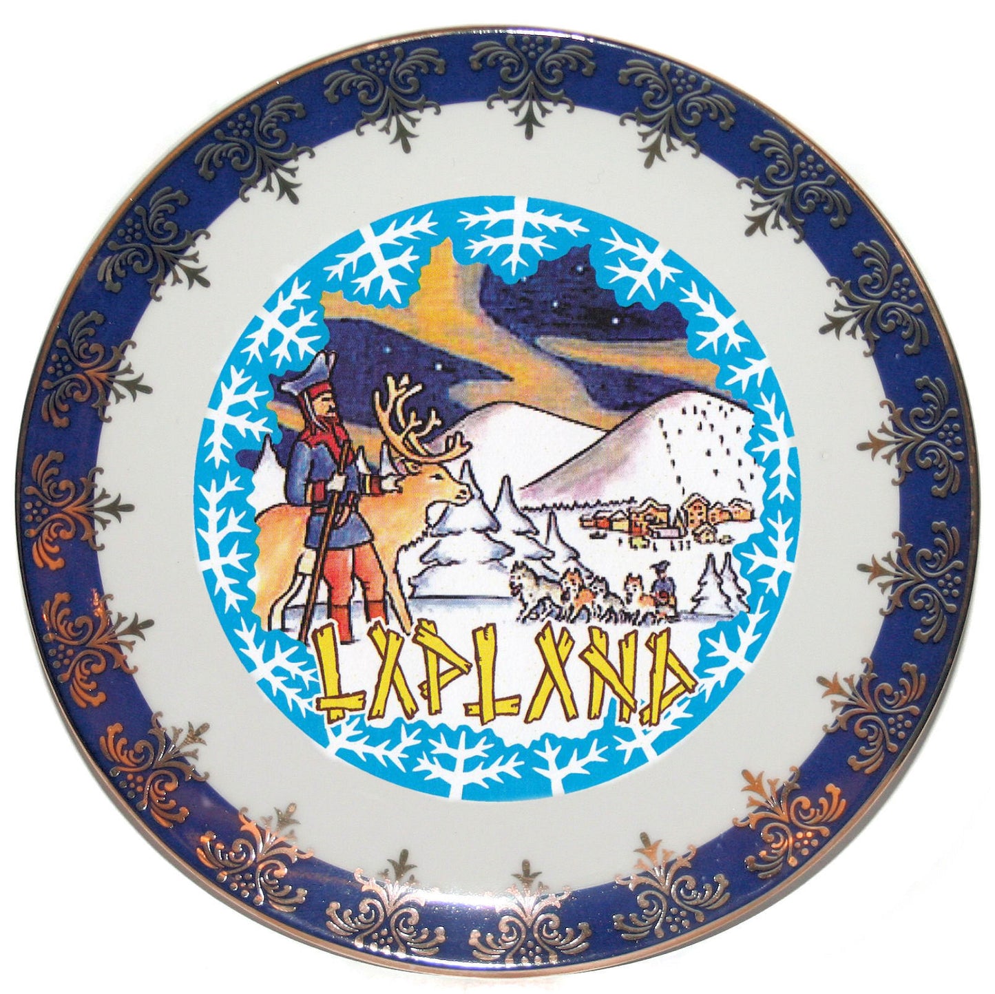 15cm lautanen Lapin yö 1300/7001