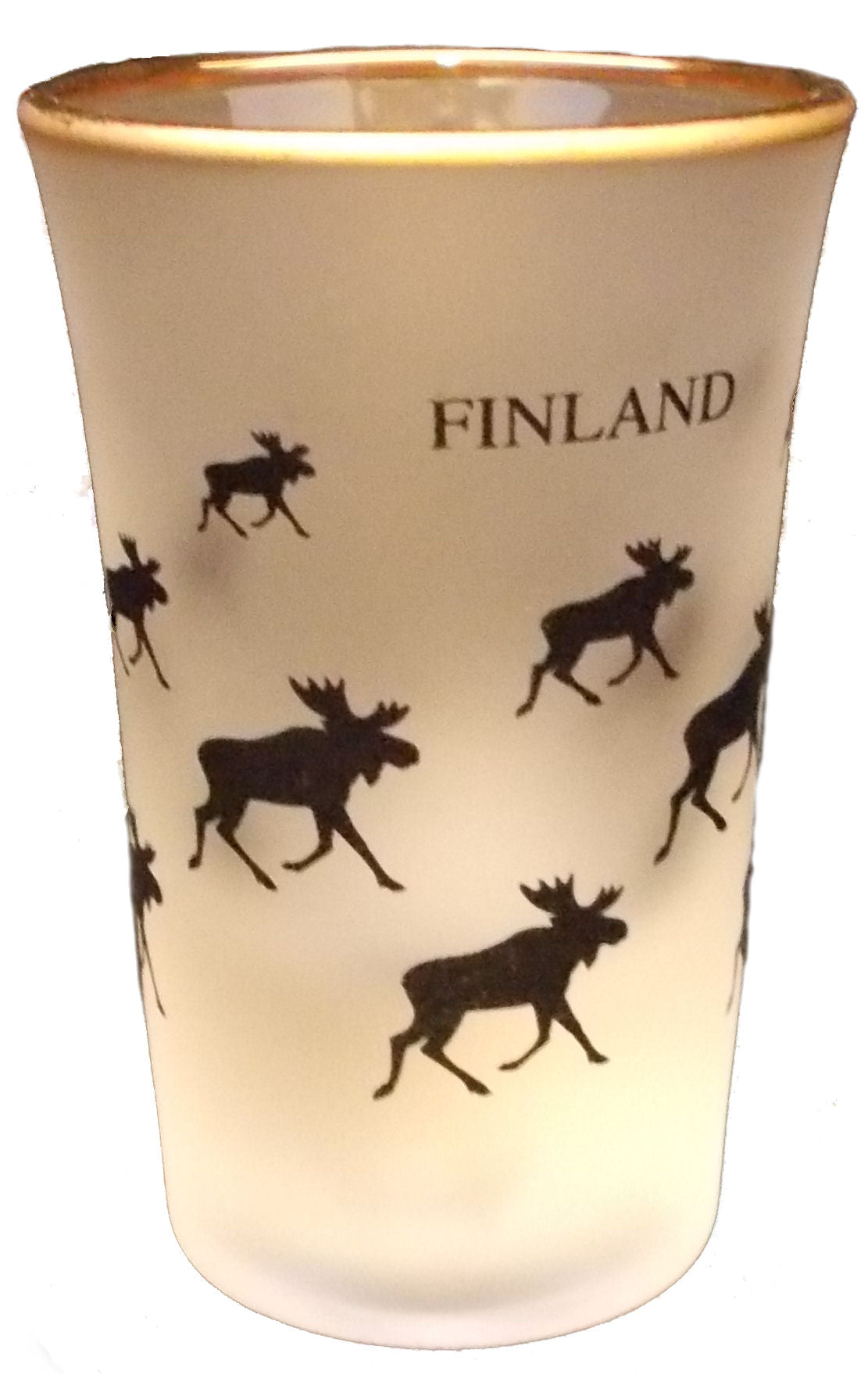 Shottilasi Hirvi satiini 130Hi