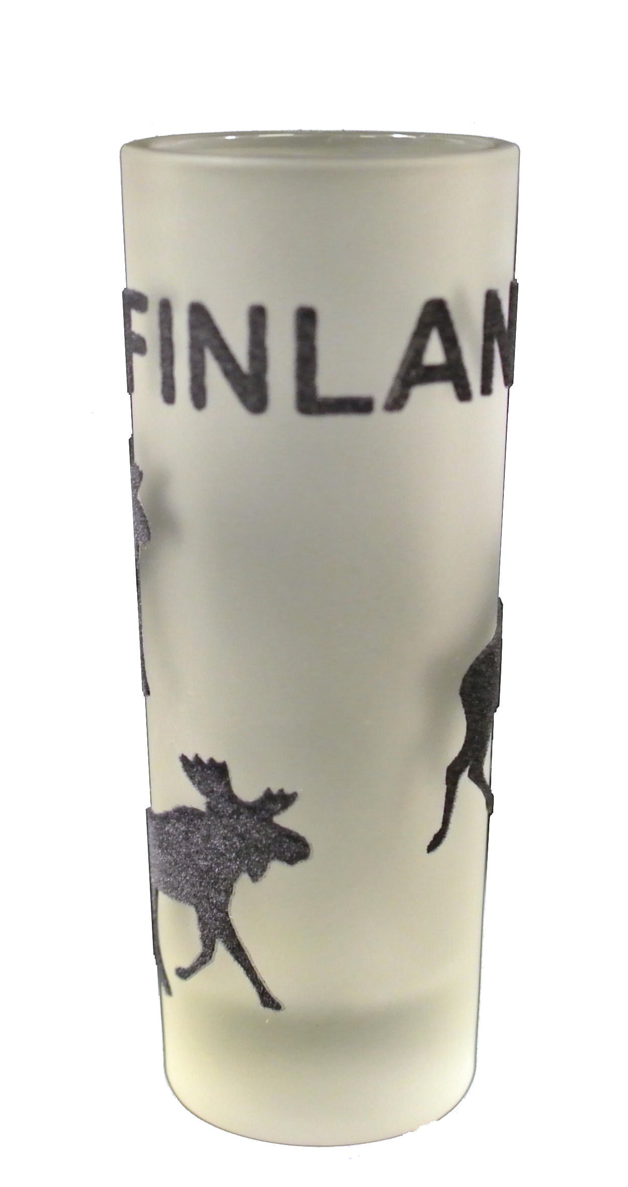 Shottilasi Flokattu Hirvi musta 186SM