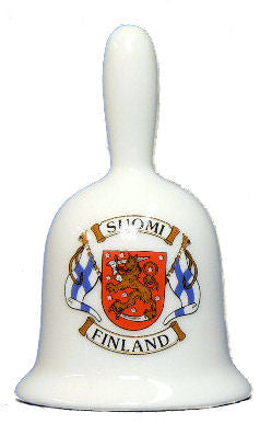 Pieni Posliinikello Liput vaakunalla 216/6002