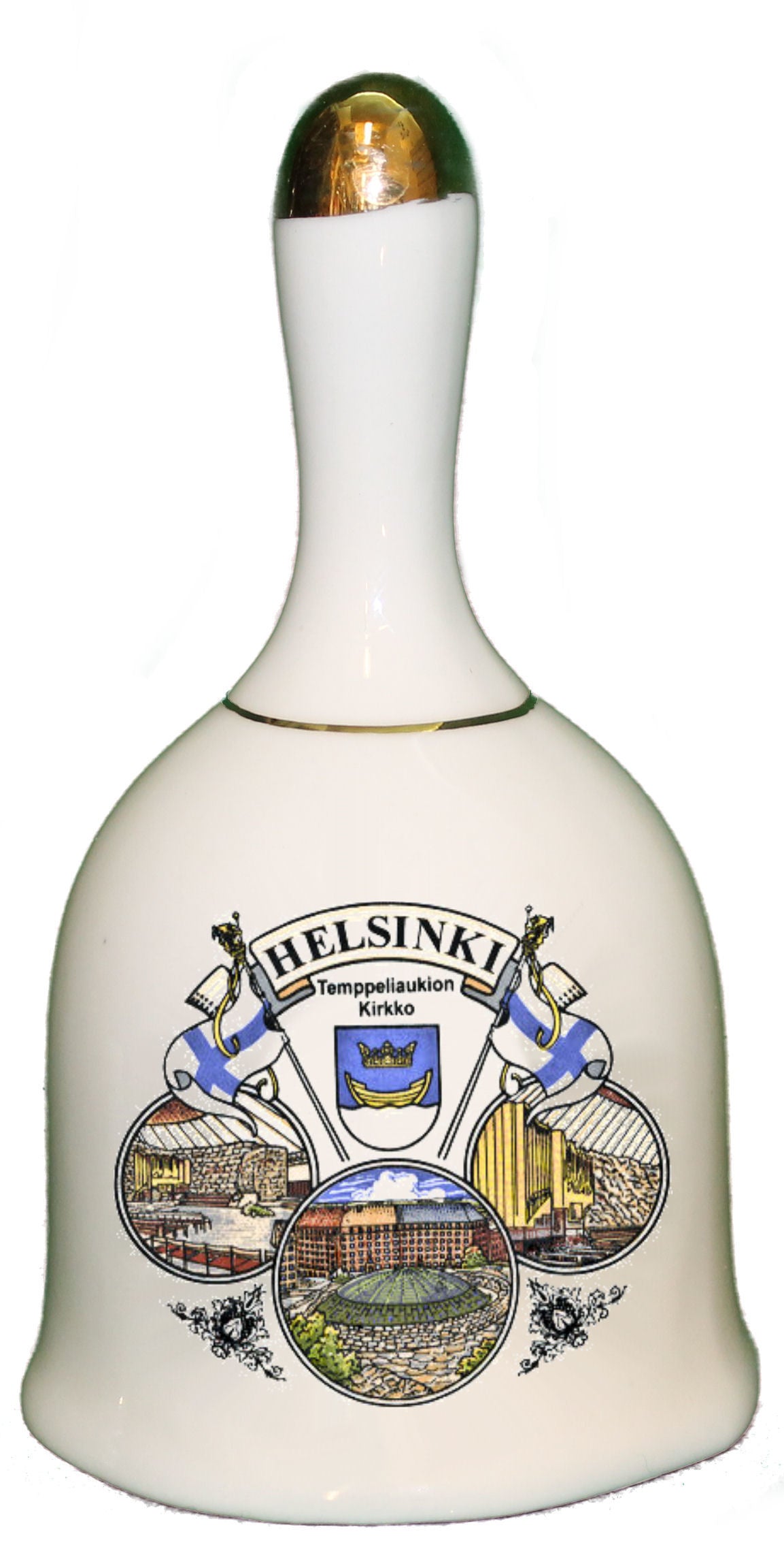Posliinikello Temppeliaukion kirkko 217/5008