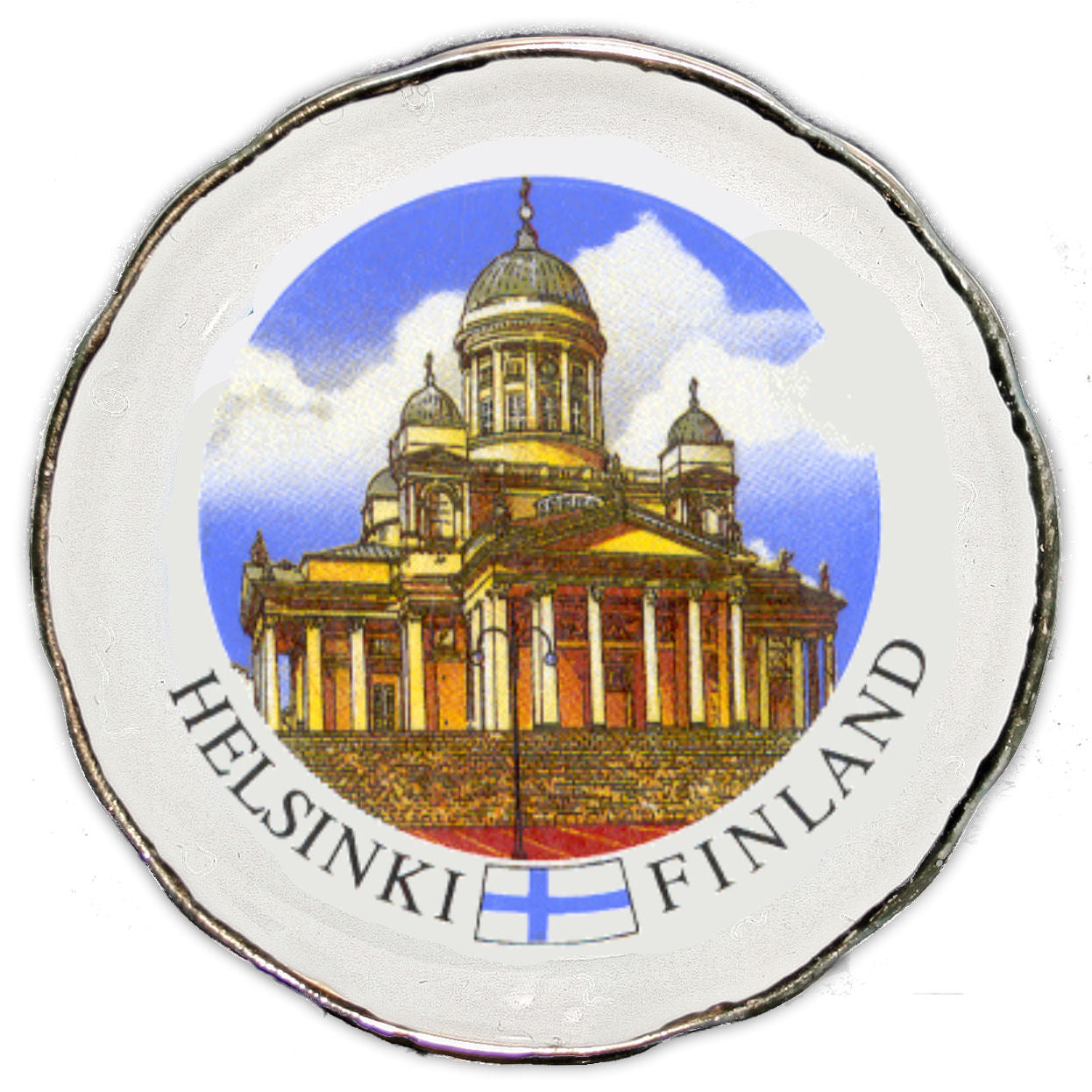 Posliinimagneetti Tuomiokirkko 3000/5005
