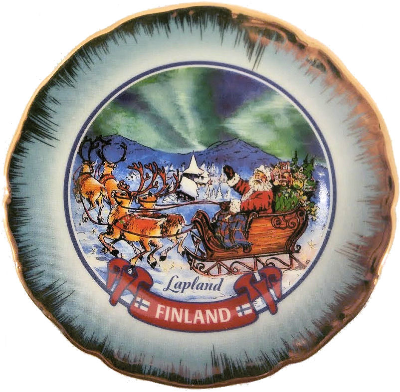 Pieni lautanen Joulupukin reki 320/6022
