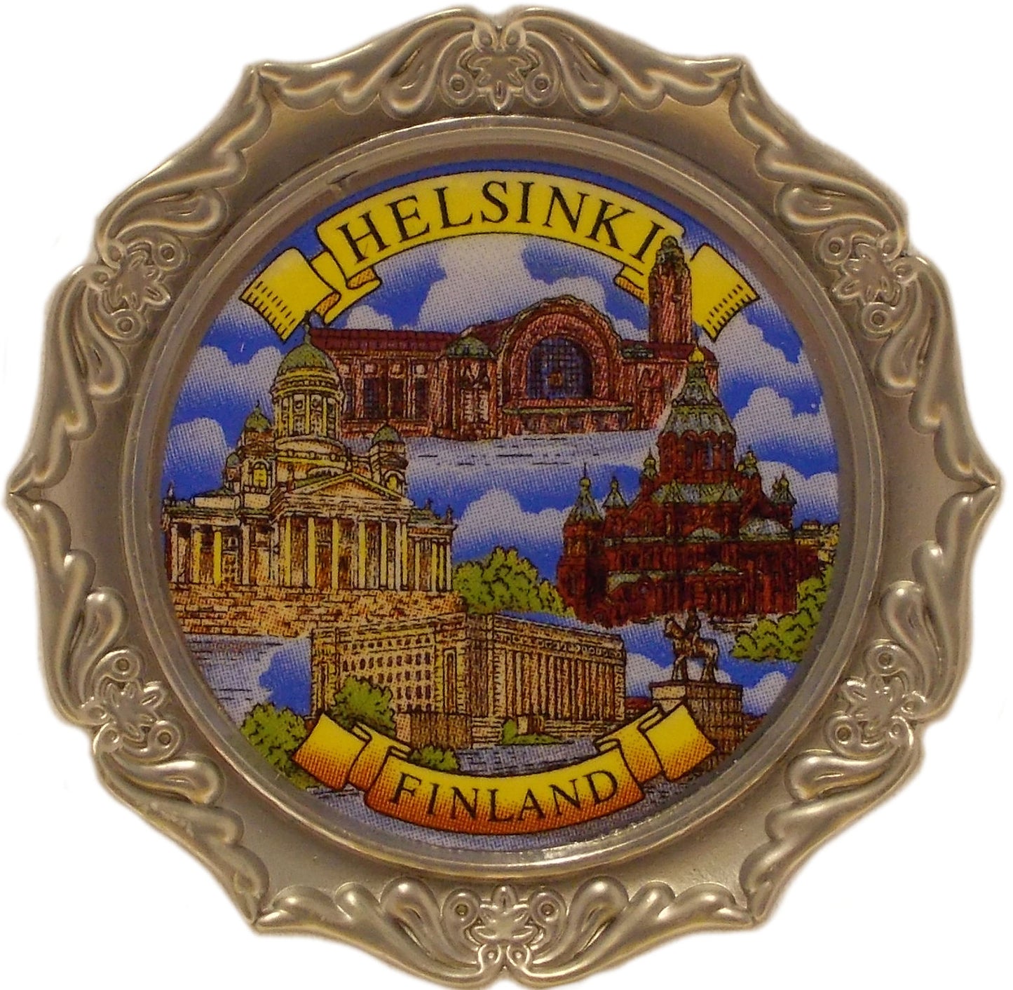 Metallimagneetti Helsinki kombi 603/5007