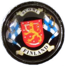 Pinssi Liput vaakunalla A408/6002