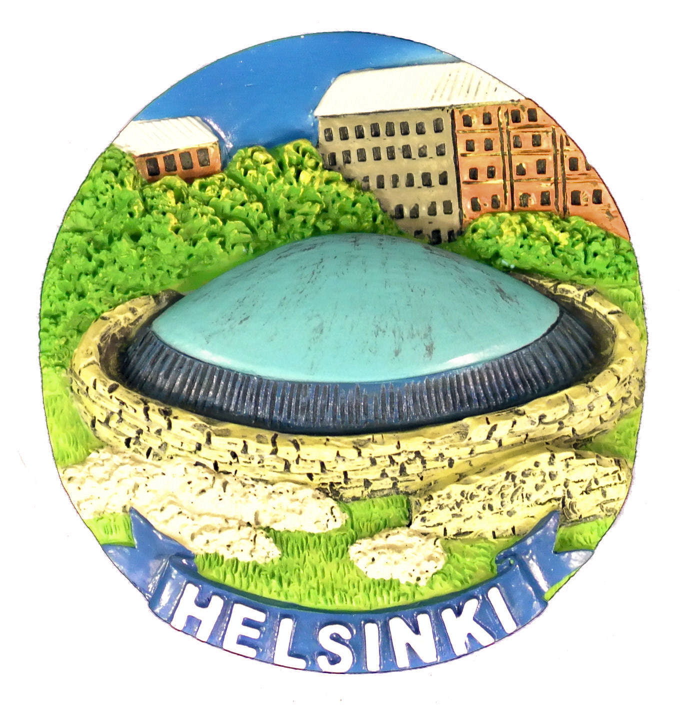 Keraaminen magneetti Temppeliaukion kirkko PMTK1