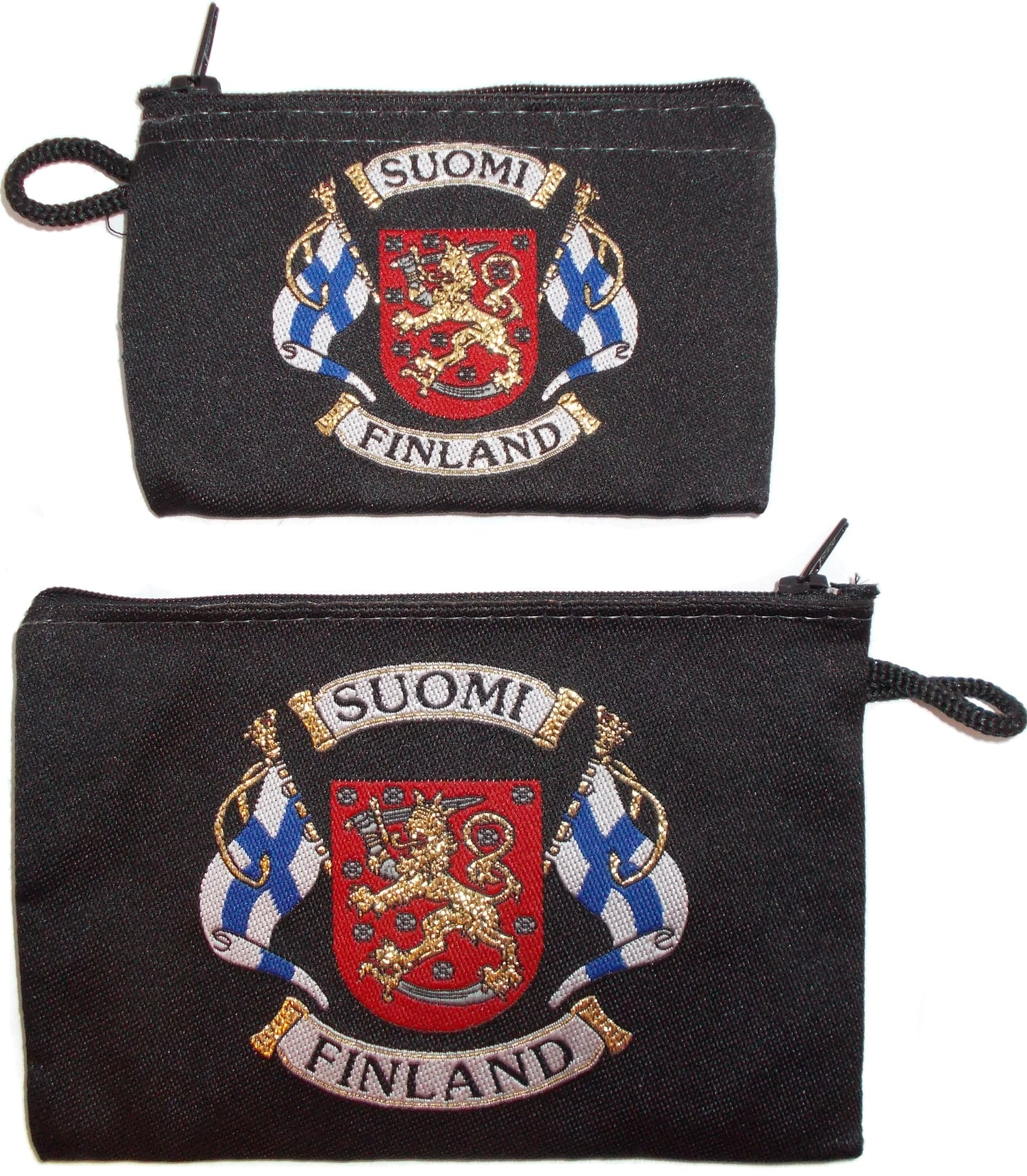 Kukkaro 12cm Liput vaakunalla 60007