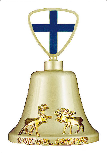 Metallimagneetti Poro ja Hirvi Kello KM1