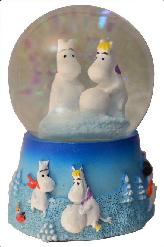 Lumipallo pieni Muumipeikko ja Niiskuneiti MLP1