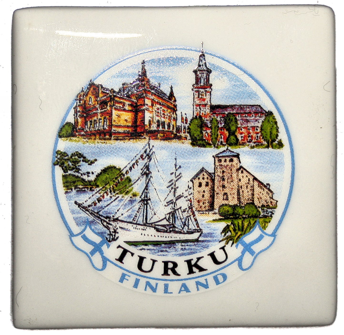 Posliinimagneetti Turku m5x5/6017
