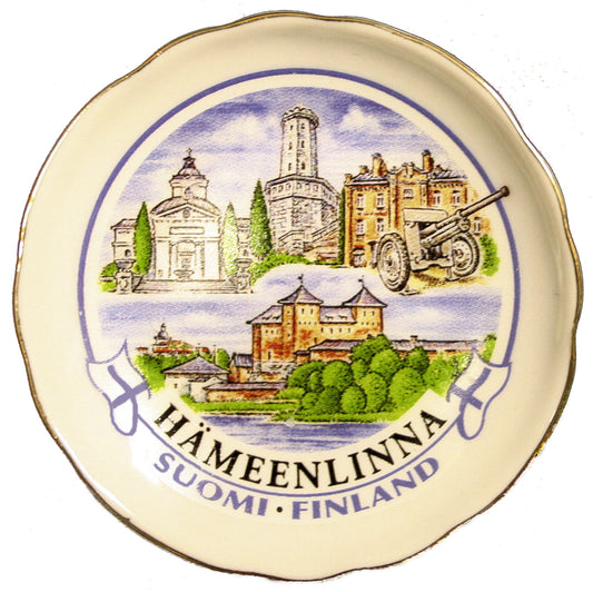 Posliinimagneetti Hämeenlinna 3000/6013