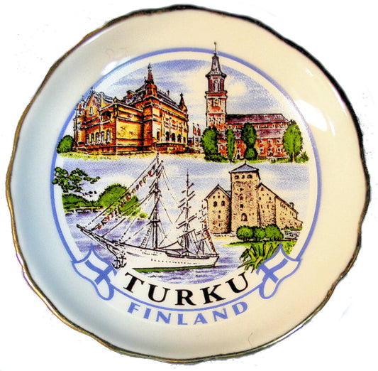 Posliinimagneetti Turku 3000/6017