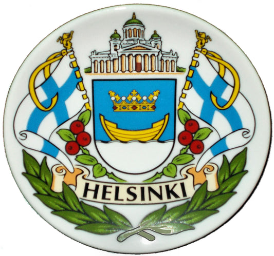 Pieni lautanen Helsinki vaakuna 300/5026