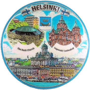 Foliomagneetti Helsinki kauppatori FM002