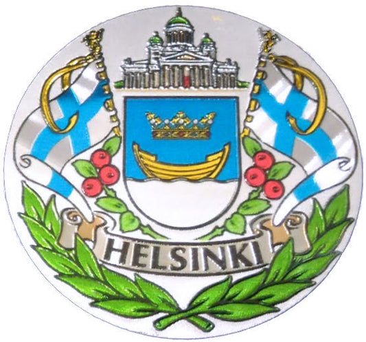 Foliomagneetti Helsinki vaakuna FM5026