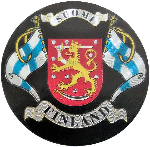 Foliomagneetti Liput vaakunalla FM6002