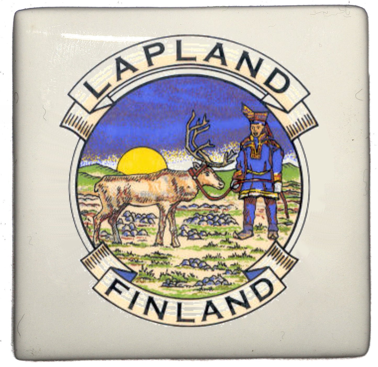 Posliinimagneetti Lapland m5x5/5013